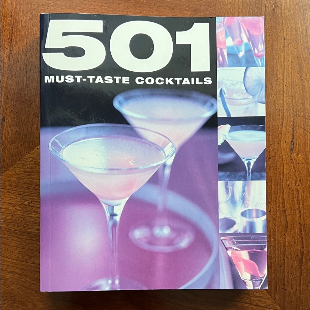 501 Must-Taste Cocktails Book